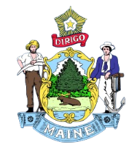 Coat of arms of Maine, adapted for Pine Tree Key